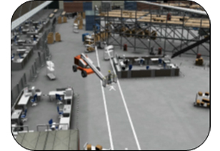 Boom lift simulator game-based training