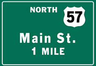 Interstate highway sign management web application
